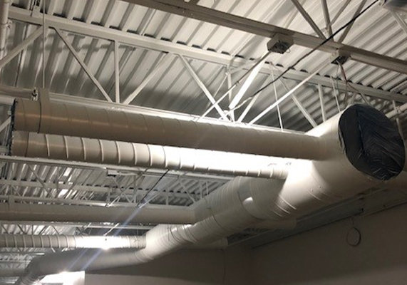 Metal ventilation system